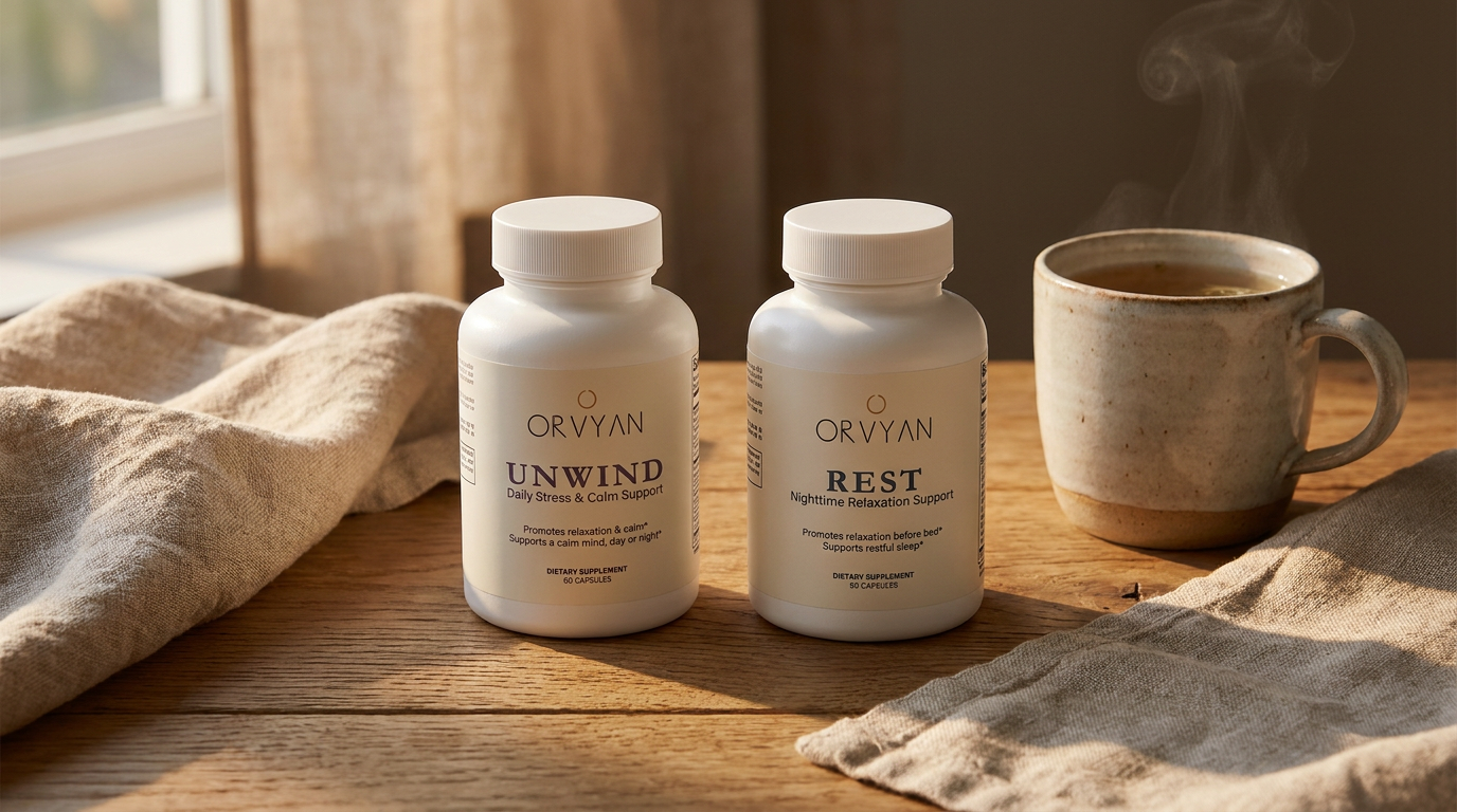 Evening Ritual — ORVYAN Sleep System